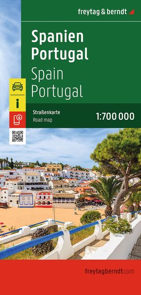 freytag & berndt Straßenkarte Spanien - Portugal 1:700.000