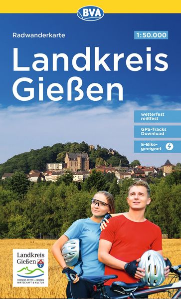 BVA Radwanderkarte Landkreis Gießen 1:50.000