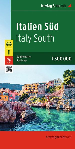 Freytag + Berndt Freytag & Berndt Straßenkarte Italien Süd 1, 500.000
