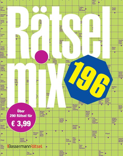 Rätselmix 196 (5 Exemplare à 399 EUR)