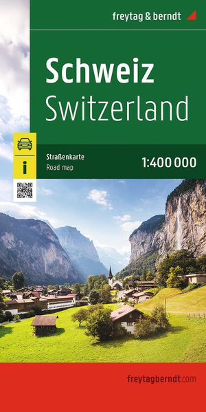 freytag & berndt Straßenkarte Schweiz 1:400.000
