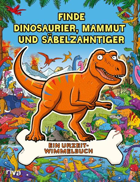 Finde Dinosaurier Mammut und Säbelzahntiger