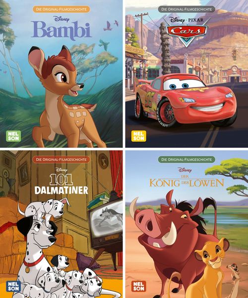 Nelson Mini-Bücher: Disney Filmklassiker 17-20