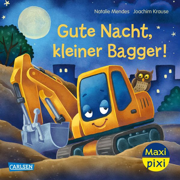 Maxi Pixi 485: VE 5: Gute Nacht kleiner Bagger (5 Exemplare)