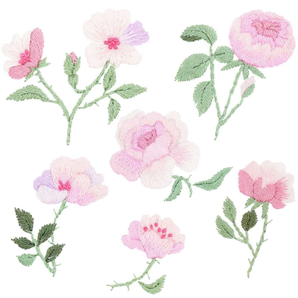 Stick & Stitch Packung Rosen