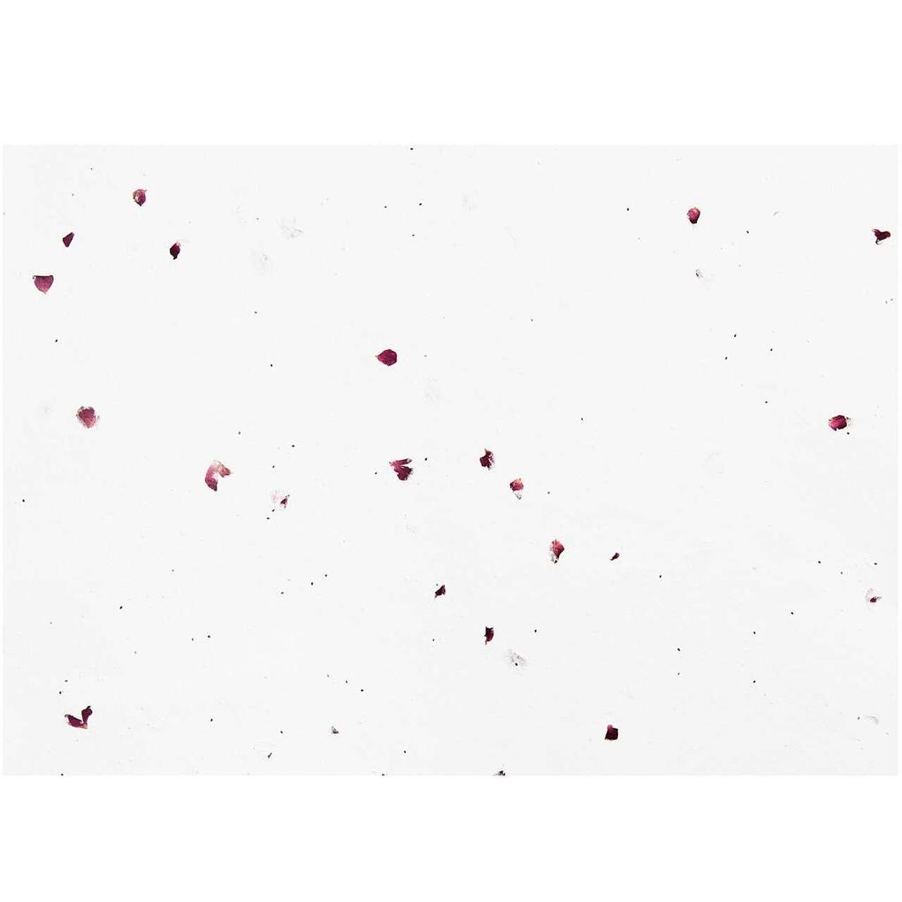 Bastelbogen 50 x 70 cm Baumwollpapier mit Rosenblüten