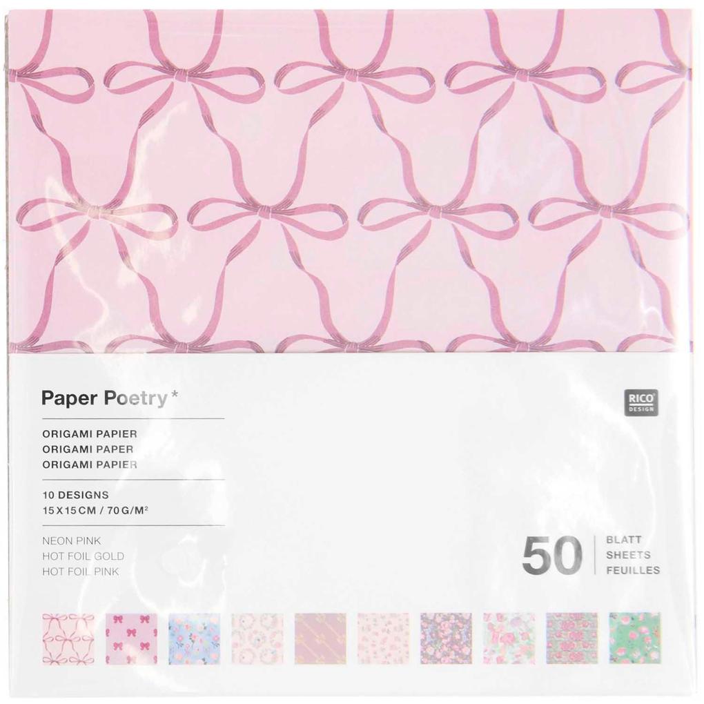 Origami La Vie en Rose FSC MIX 15x15 cm 50 Blatt