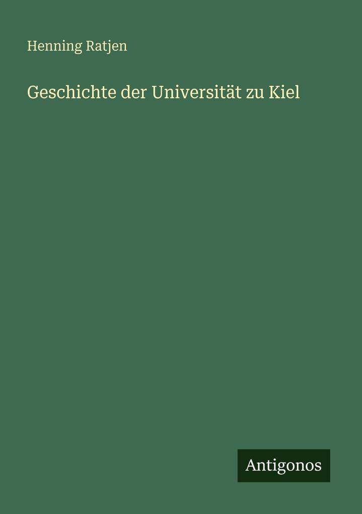 Geschichte der Universität zu Kiel