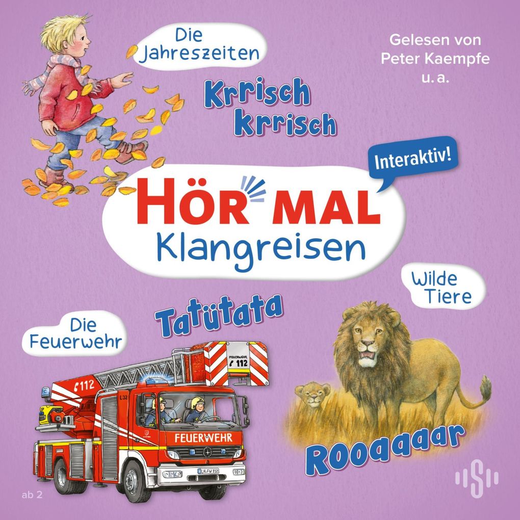 Hör mal (Klangreisen): Wilde Tiere Die Feuerwehr Die Jahreszeiten