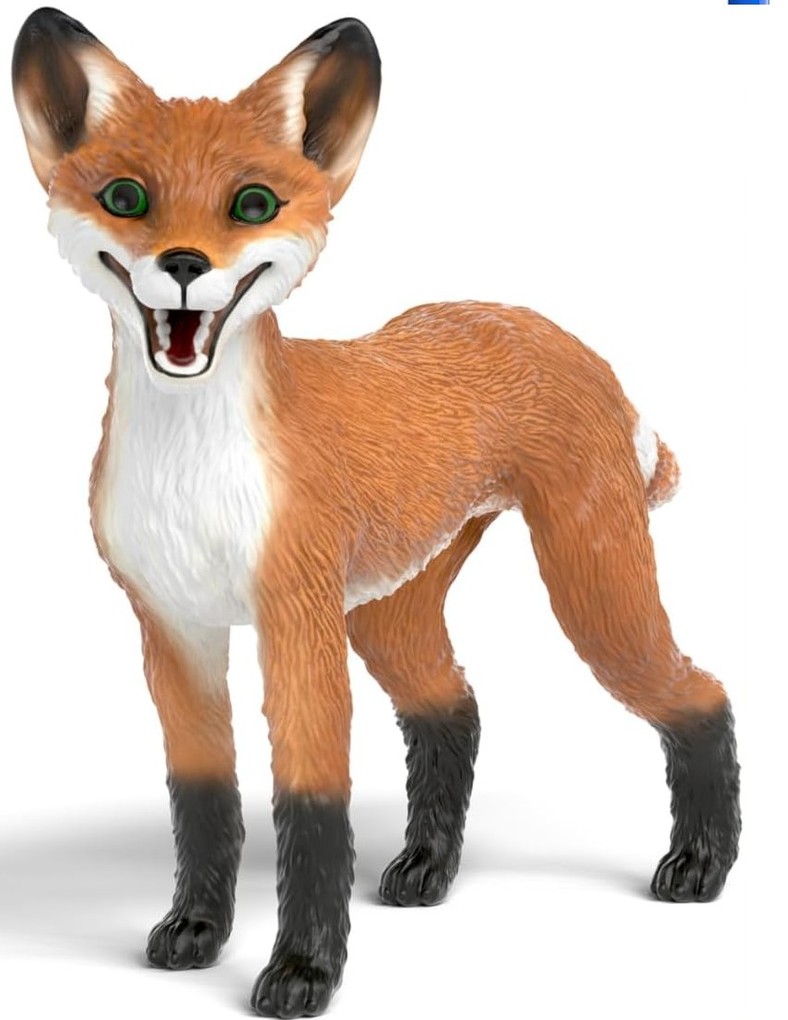 Schleich 14908 - Rabbat der Fuchs Die Schule der magischen Tiere Tierfigur Länge: 97 cm