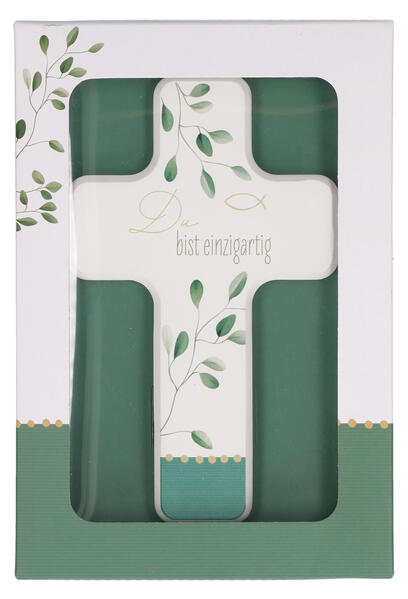 Du bist einzigartig. Holzkreuz