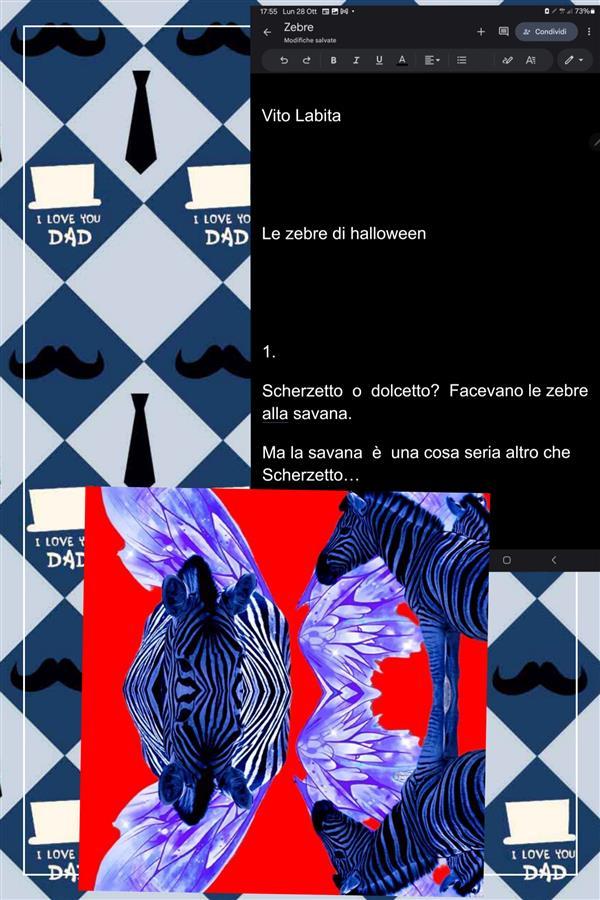 Le zebre di Halloween