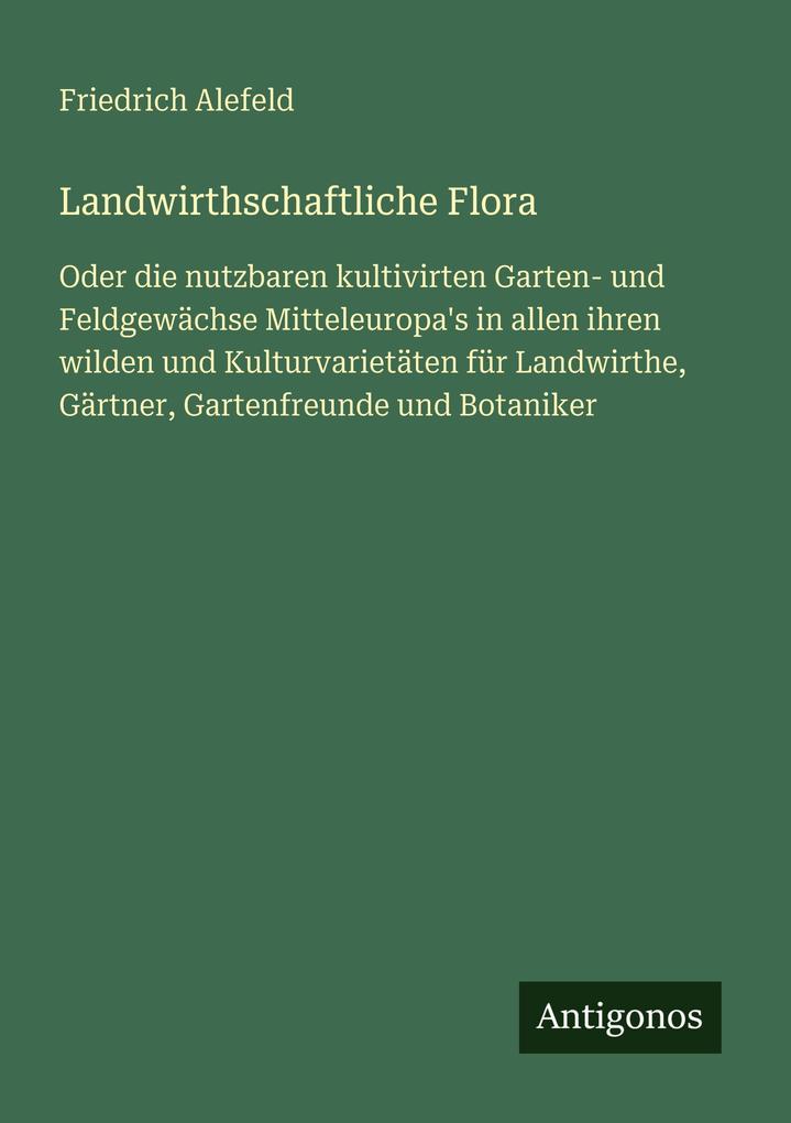 Landwirthschaftliche Flora