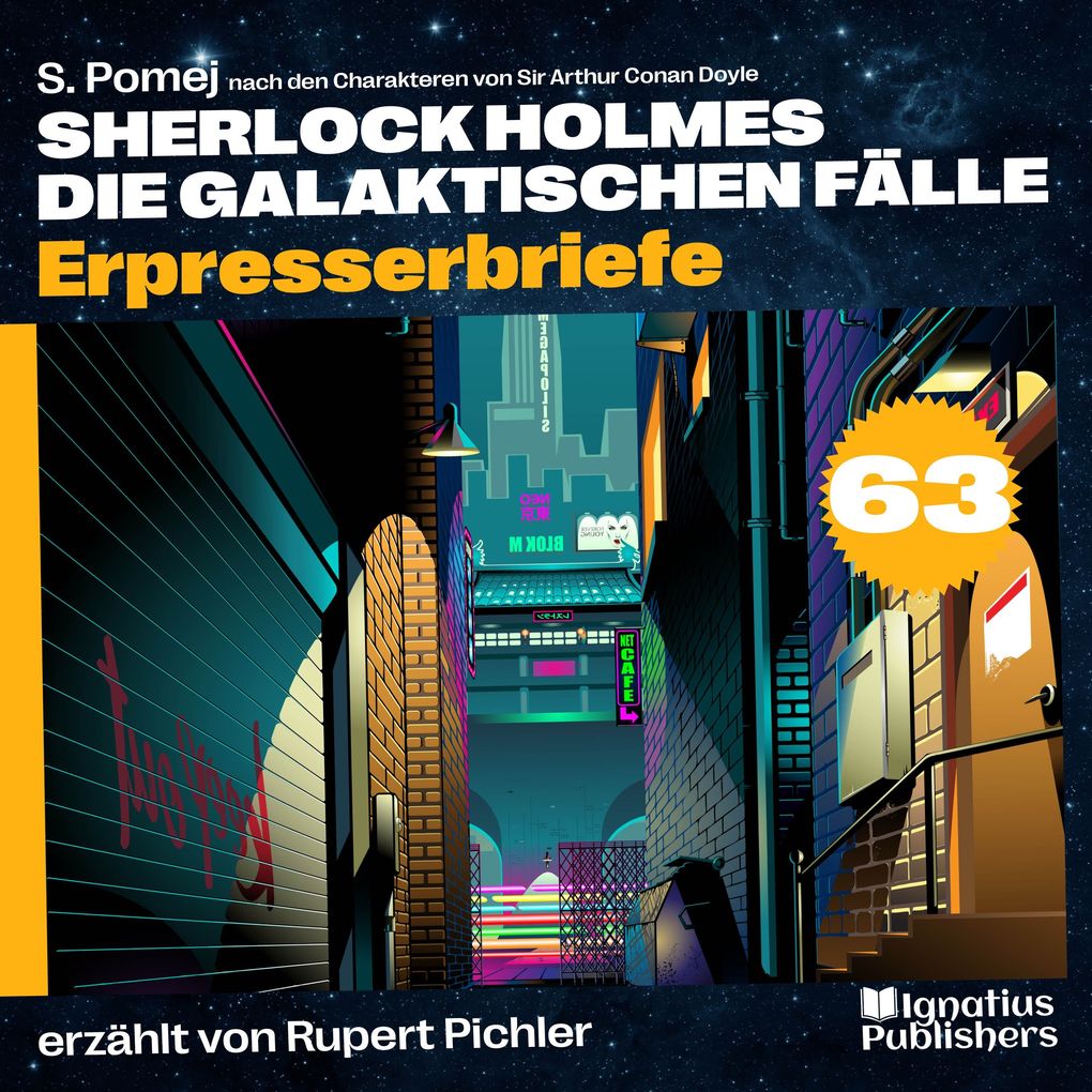 Erpresserbriefe (Sherlock Holmes - Die galaktischen Fälle Folge 63)