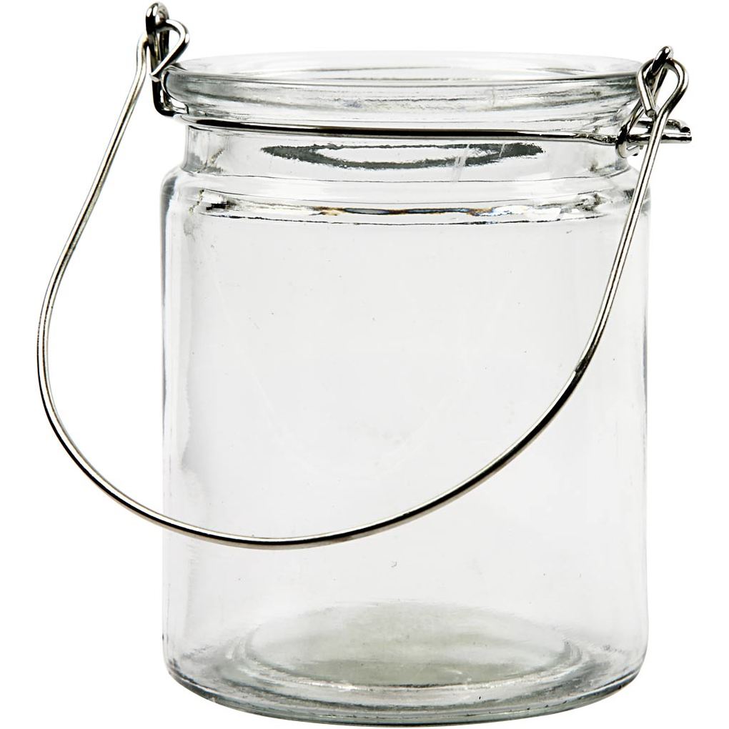 Creativ Company Kerzenglas/Laterne H 10 cm D 76 cm 2 Stk