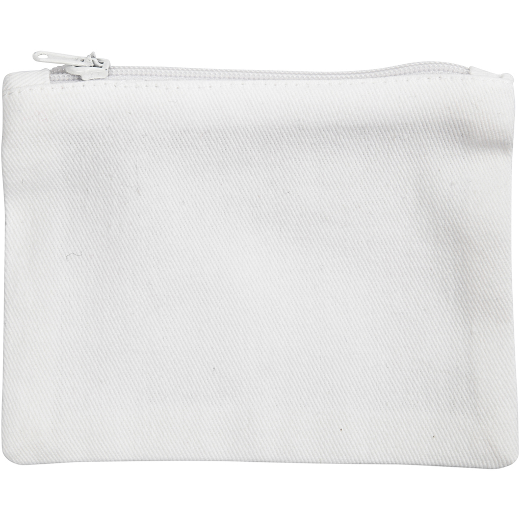 Creativ Company Geldbörse/Tasche Größe 9x12 cm 210 g Weiß 1 Stk