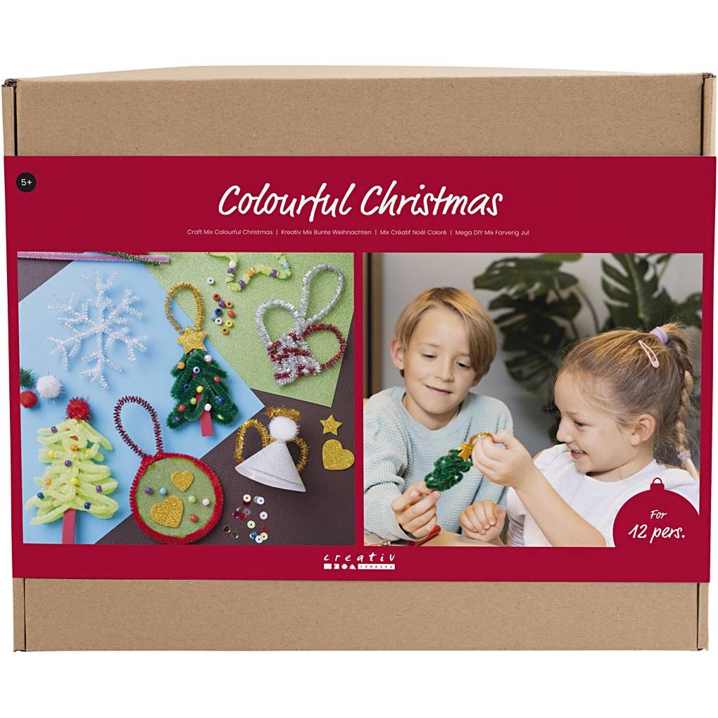 Creativ Company Kreativ Mix Bunte Weihnachten Weihnachtsfiguren Sortierte Farben