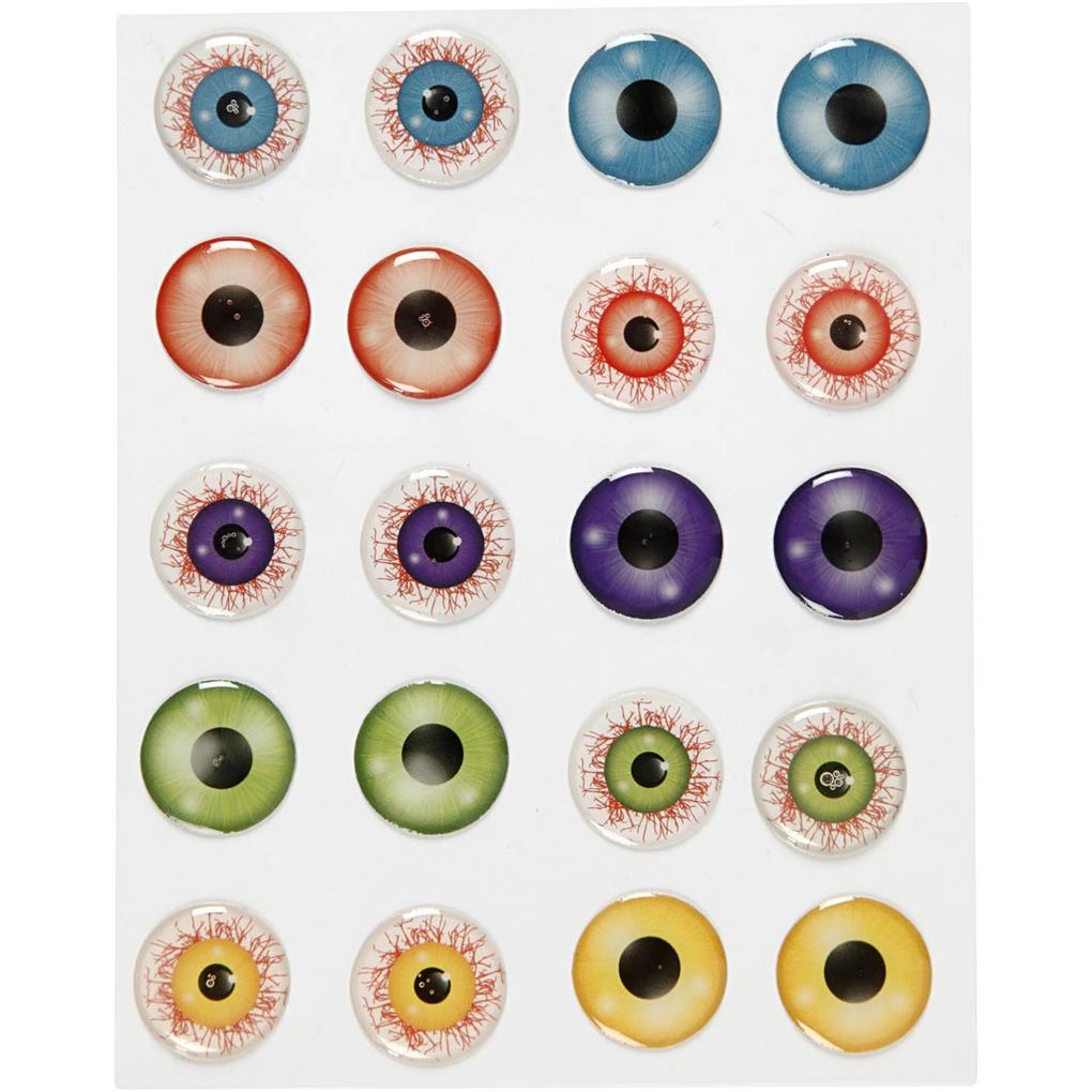 Creativ Company 3D-Augen-Sticker D 20 mm