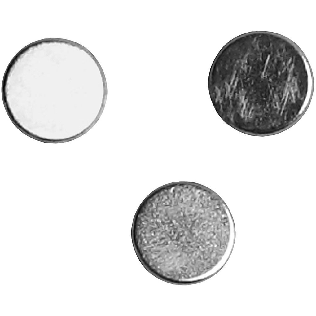 Creativ Company Power-Magnet Scheiben rund D 5 mm Dicke 2 mm 10er Set