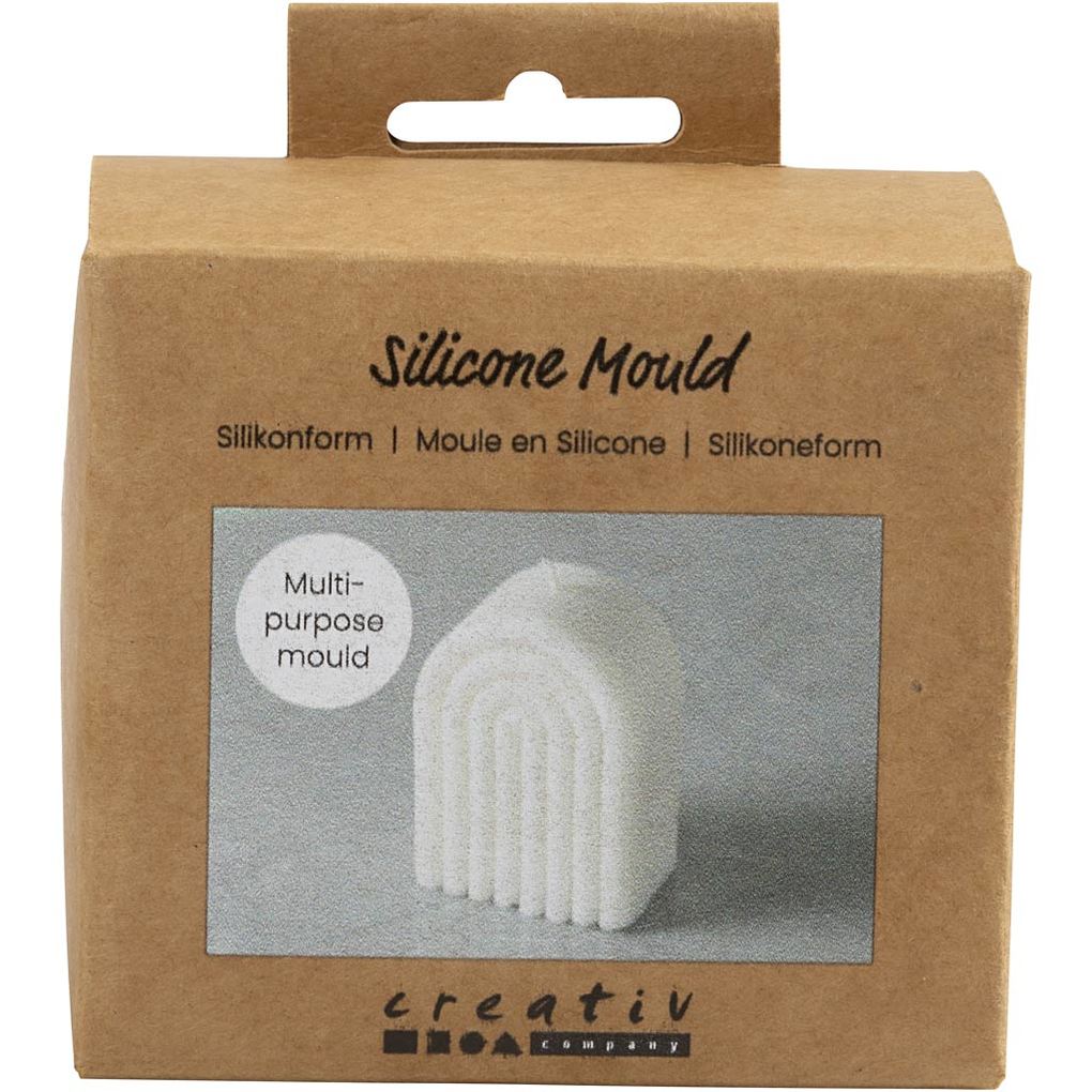 Creativ Company Silikonform Bogen H 8 cm D 4 cm B 55 cm 155 g 1 Stk