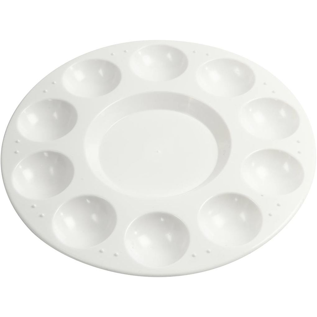 Creativ Company Palette D 17 cm Weiß 1 Stk