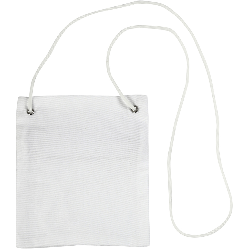 Creativ Company Brustbeutel Größe 13x15 cm 210 g Weiß 1 Stk