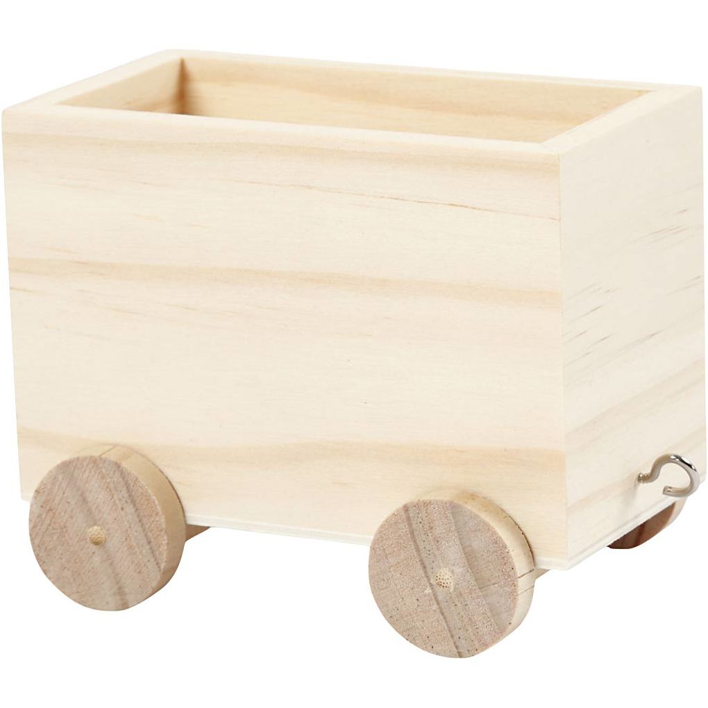 Creativ Company Spielzeug-Zugwagen H 8 cm L 95 cm B 65 cm 1 Stk
