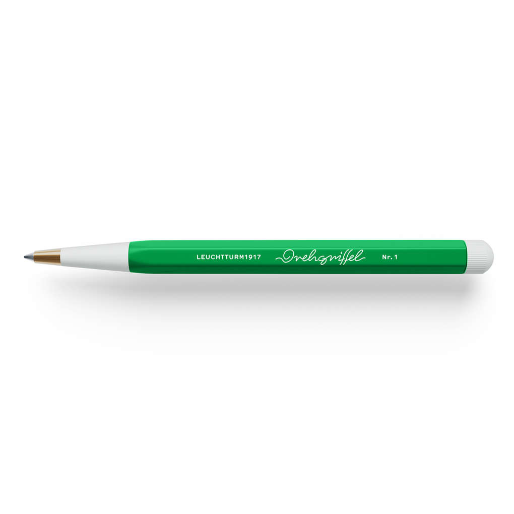 LEUCHTTURM1917 Drehgriffel Nr. 1 Spring Leaf - Kugelschreiber Mit Blauer Mine