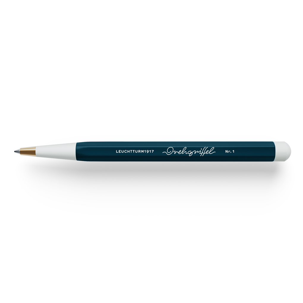 LEUCHTTURM1917 Drehgriffel Nr. 1 Deep Sea - Kugelschreiber Mit Blauer Mine