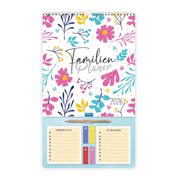 Trötsch Familienkalender Der große Familienplaner 2026