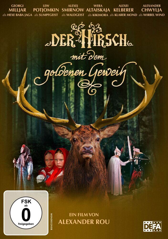 Der Hirsch mit dem goldenen Geweih