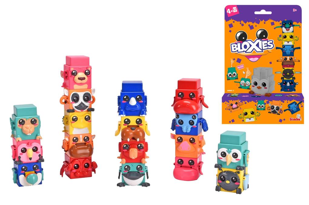 Bloxies Spielfiguren Serie 2 4 St.