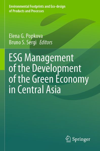 ESG Management of the Development of the Green Economy in Central Asia