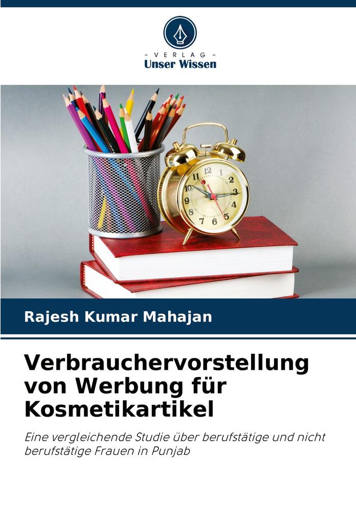 Verbrauchervorstellung von Werbung für Kosmetikartikel