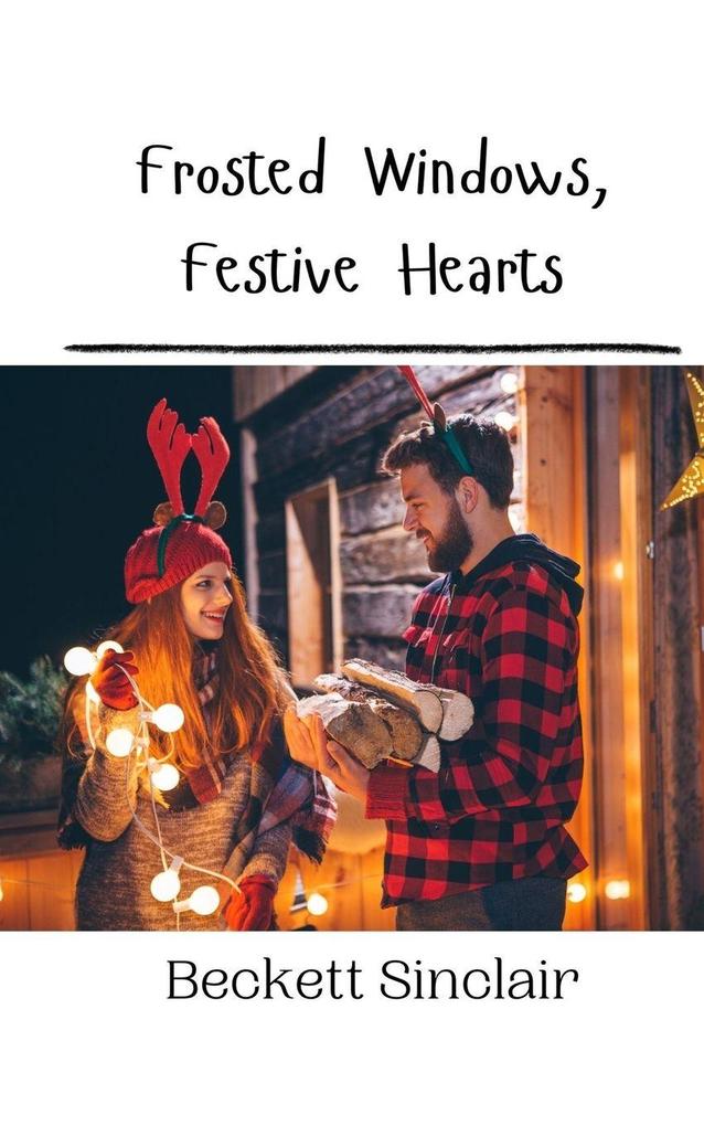 Frosted Windows Festive Hearts