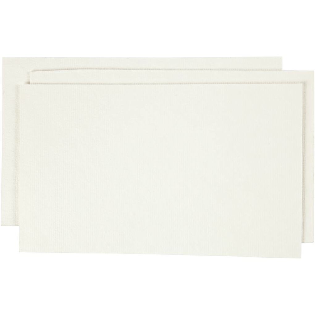 Creativ Company Papierpulpe/Zellulose 20x12 cm Naturweiß 100 g