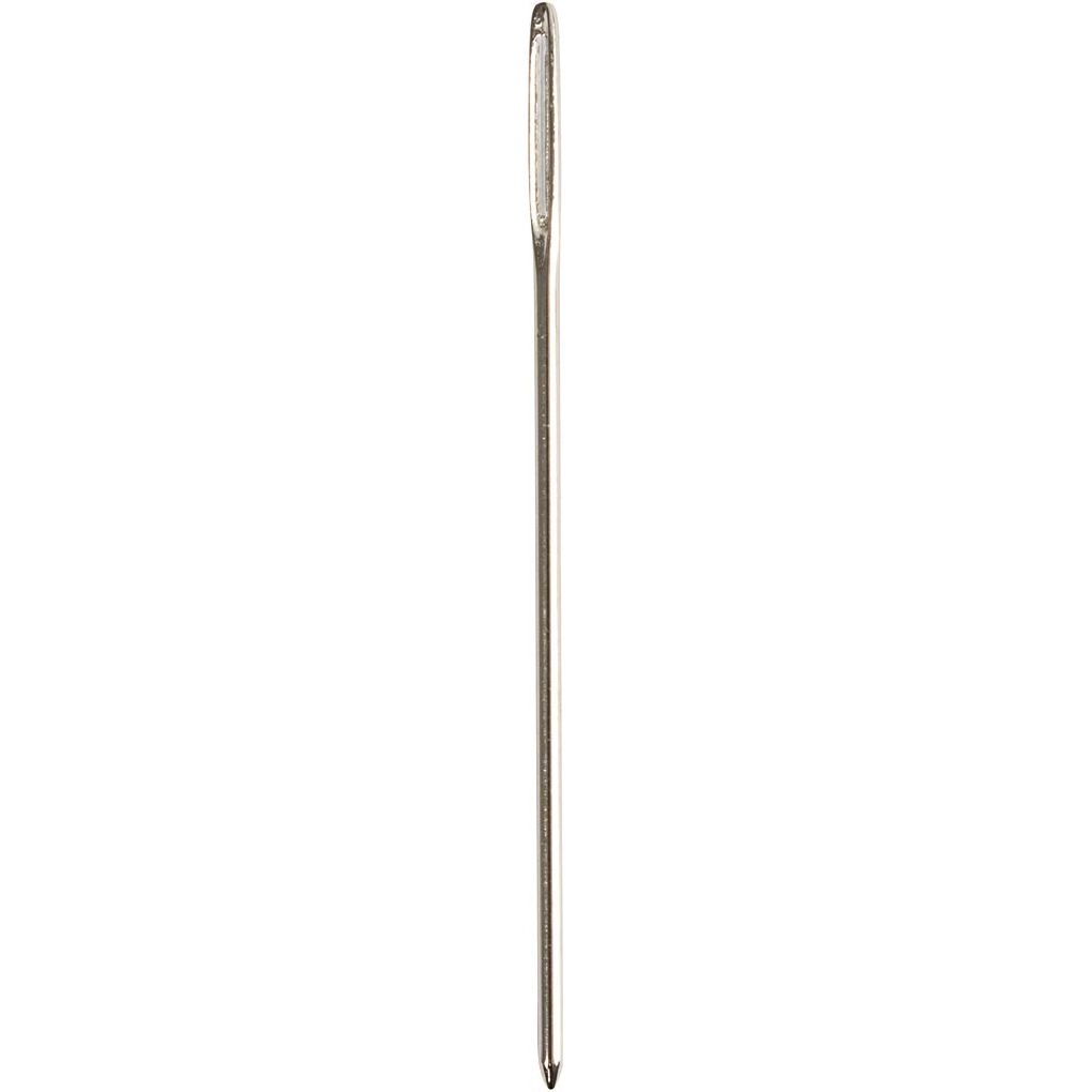 Creativ Company Sticknadeln Ösenlänge 9 mm L 50 mm stumpfe Spitze 25 Stk