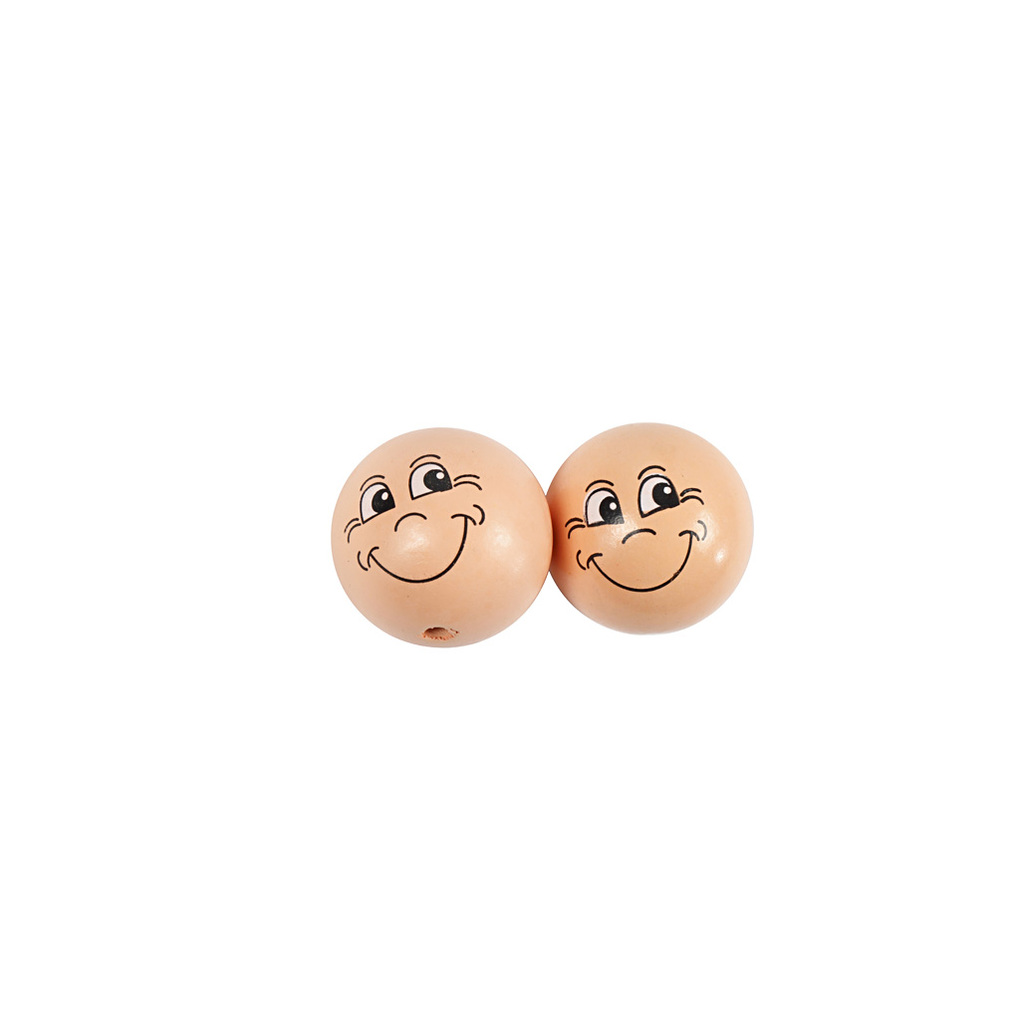 Creativ Company Gesicht 'Smiley' D 30 mm Hellbeige 10 Stk