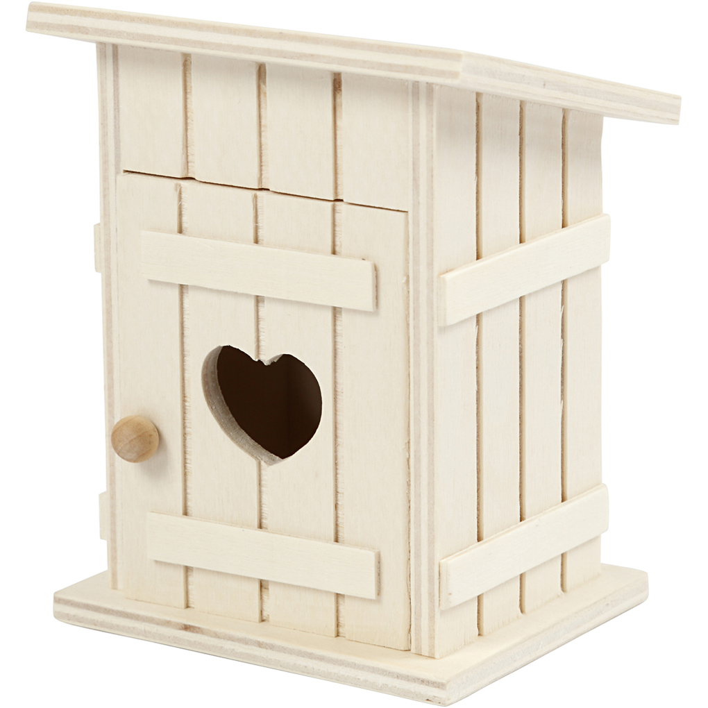 Creativ Company Toilettenhäuschen L 8 cm B 65 cm 1 Stk