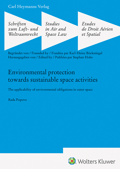 Environmental protection towards sustainable space activities (SLW 48)