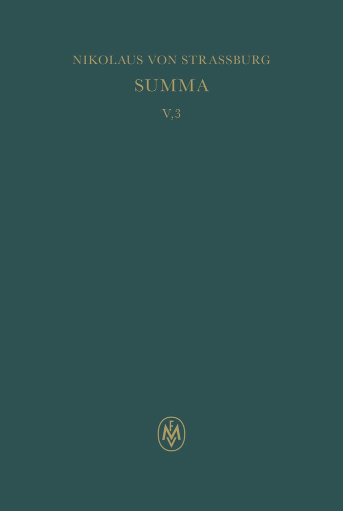 Summa liber III