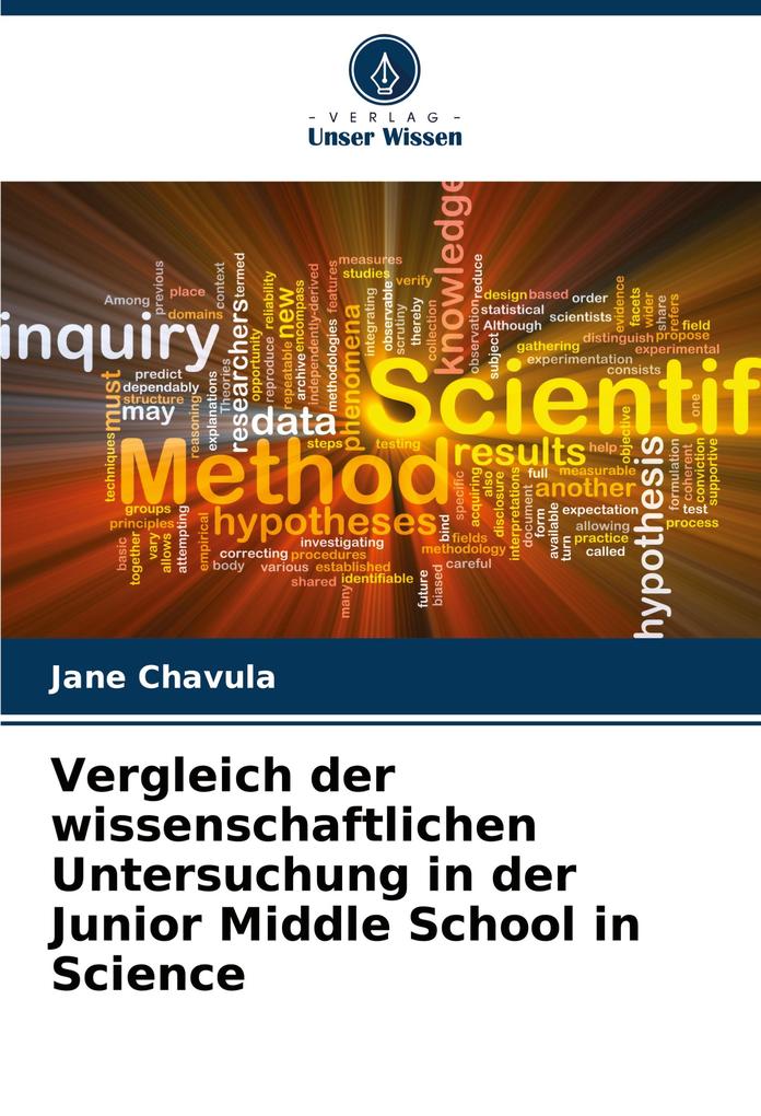 Vergleich der wissenschaftlichen Untersuchung in der Junior Middle School in Science