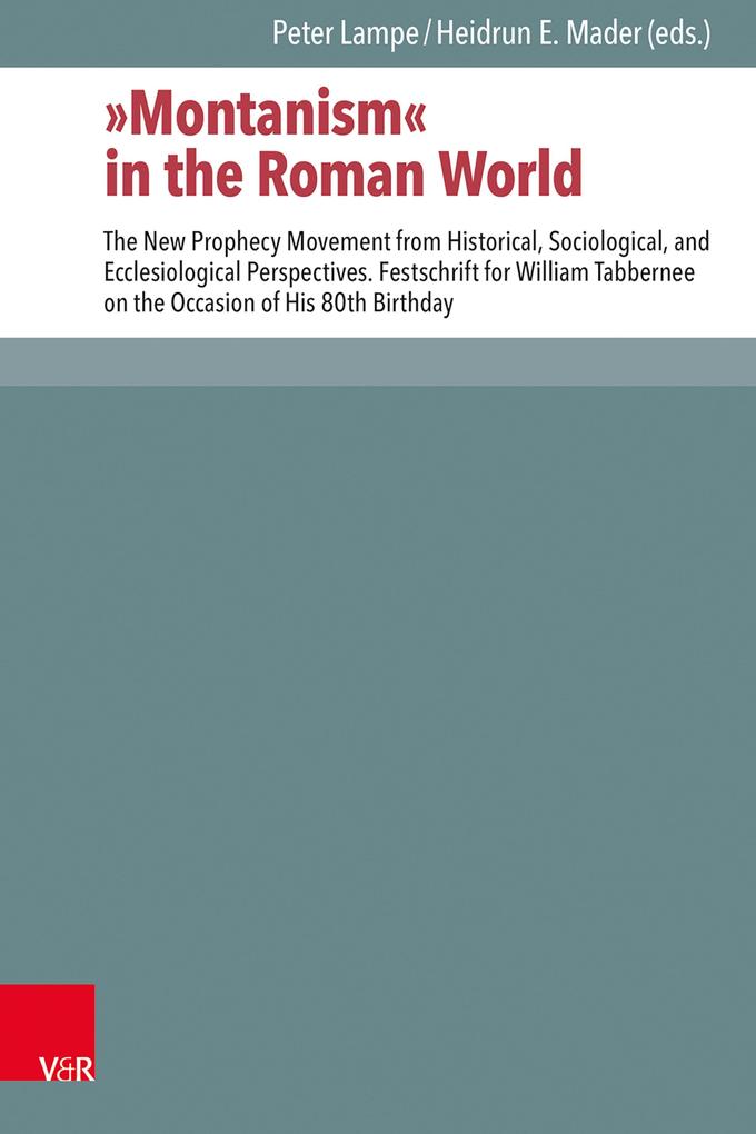 'Montanism' in the Roman World