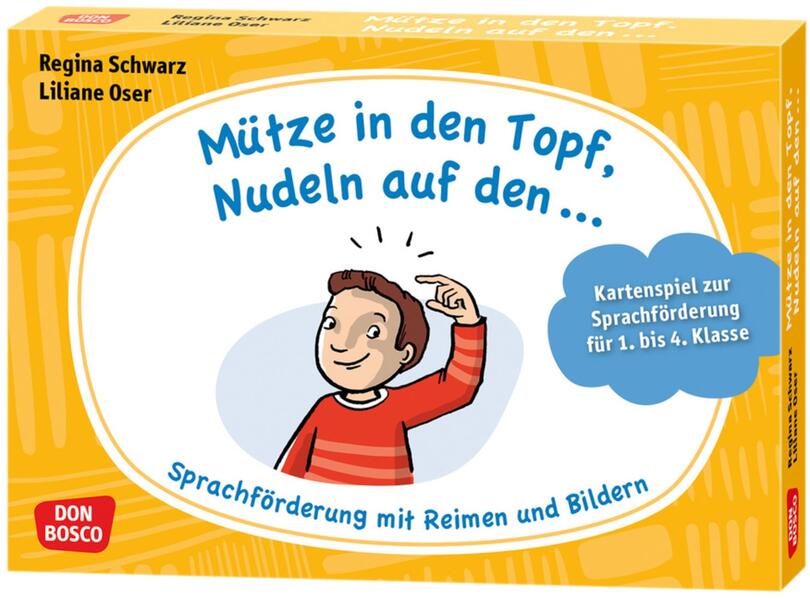 Mütze in den Topf Nudeln auf den ...