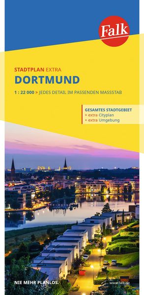 Falk Stadtplan Extra Dortmund 1:22.000