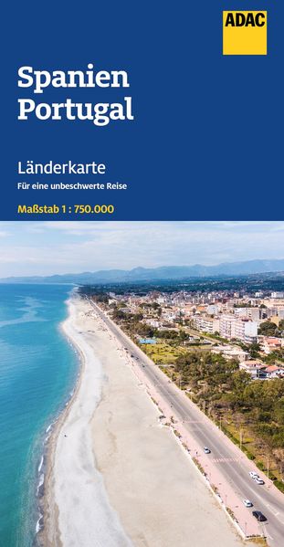 ADAC Länderkarte Spanien Portugal 1:750.000