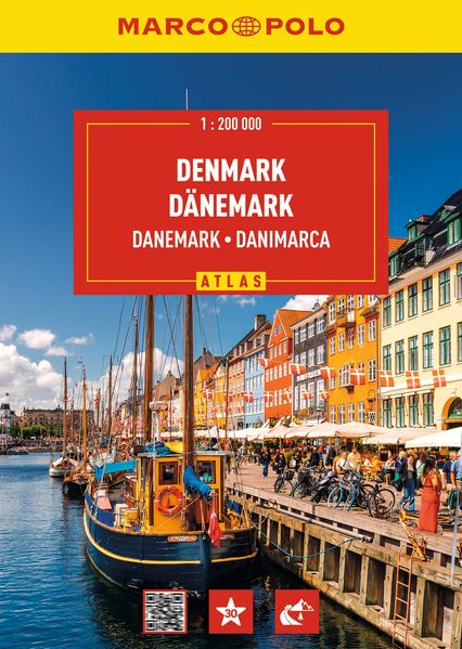 Mairdumont Marco Polo Reiseatlas Dänemark 1, 200.000