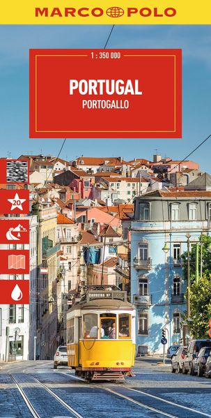 Mairdumont Marco Polo Reisekarte Portugal 1, 350.000