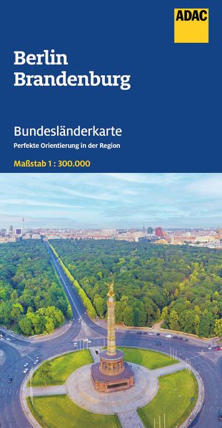 ADAC Bundesländerkarte Deutschland 05 Berlin Brandenburg 1:300.000