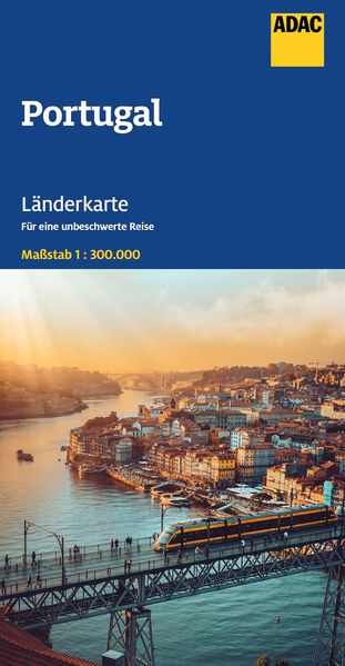 ADAC Länderkarte Portugal 1:300.000